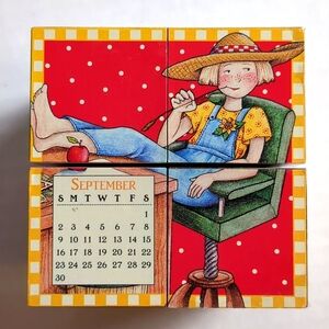 Mary Engelbreit Calendar Cube